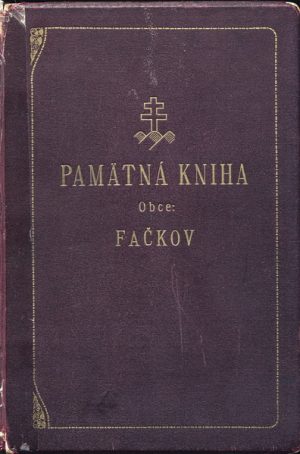 Fačkov - kronika obce 1